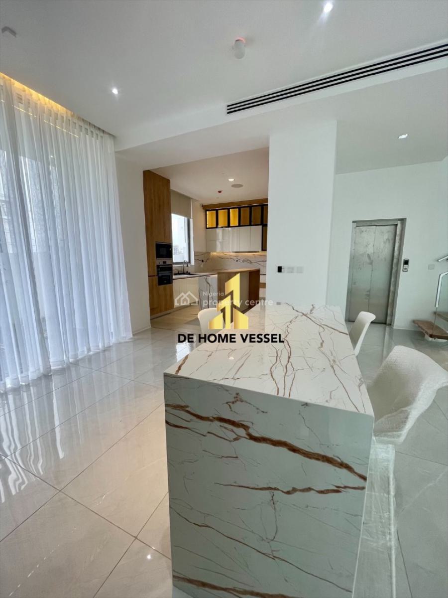 Gloriously Perched Luxury 5 Bed Detached Smart Home with  Elevator, Ikate, Lekki, Lagos, Detached Duplex for Sale