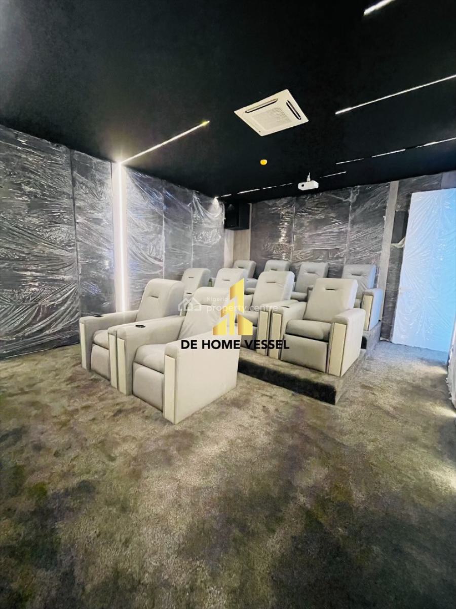 Gloriously Perched Luxury 5 Bed Detached Smart Home with  Elevator, Ikate, Lekki, Lagos, Detached Duplex for Sale