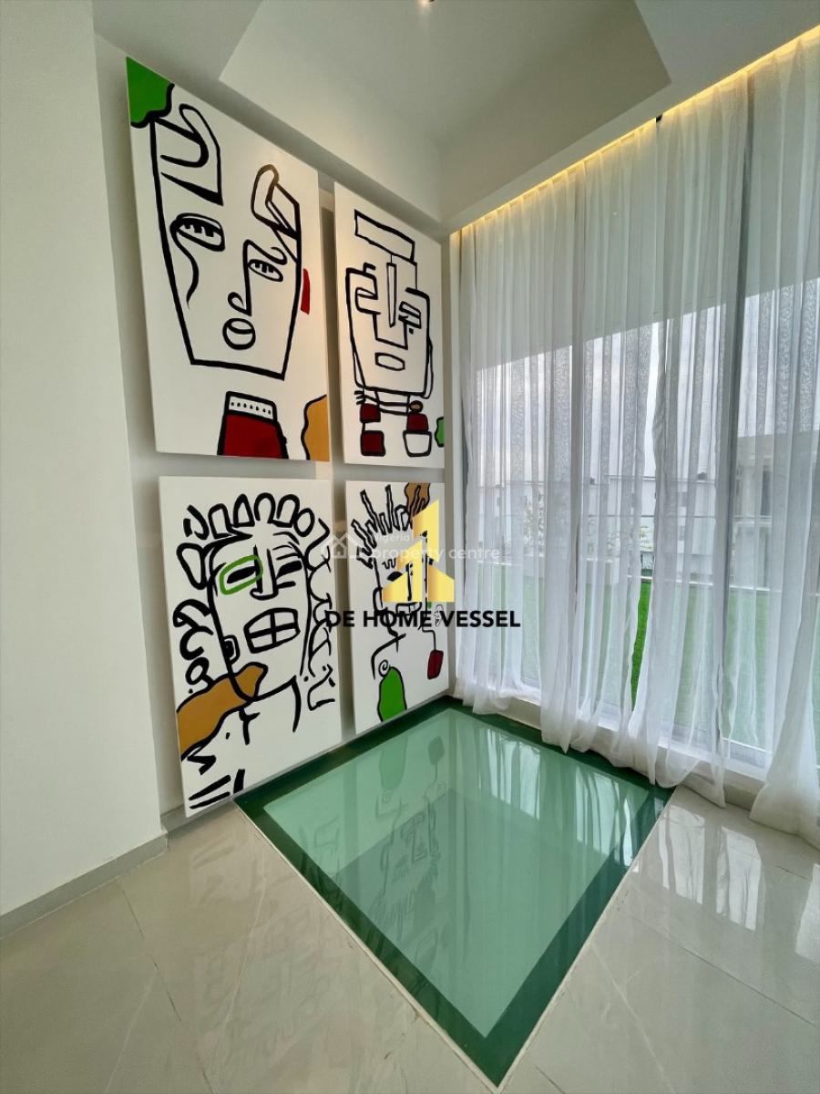 Gloriously Perched Luxury 5 Bed Detached Smart Home with  Elevator, Ikate, Lekki, Lagos, Detached Duplex for Sale
