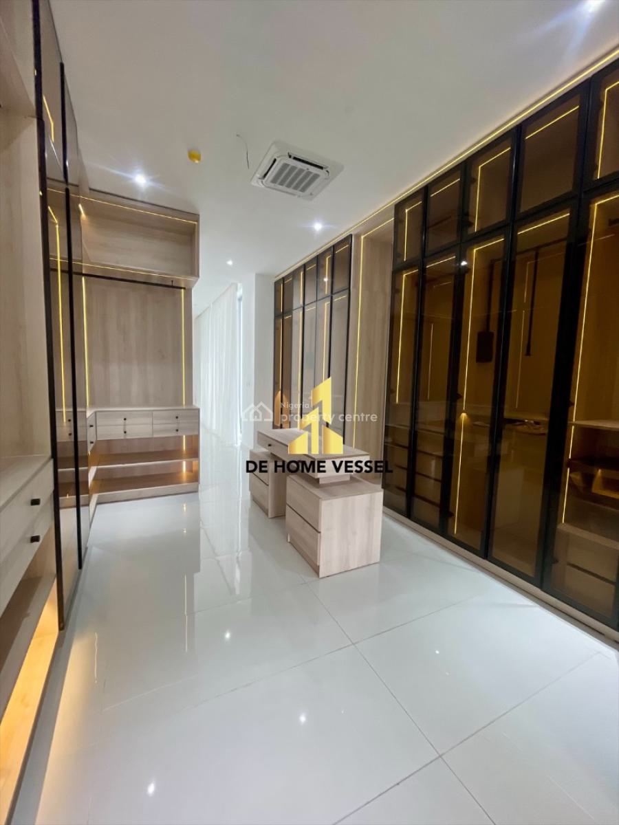 Gloriously Perched Luxury 5 Bed Detached Smart Home with  Elevator, Ikate, Lekki, Lagos, Detached Duplex for Sale