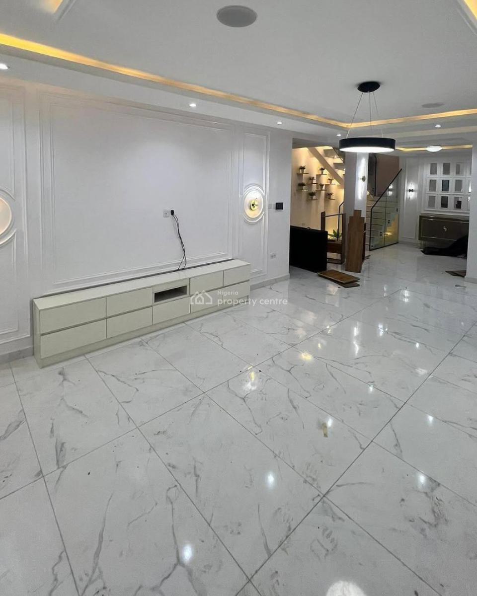 4-bedroom Maisonette with Bq, Private Cinema, Pool, and Gym, Off Rahman Adeboyejo Street, Lekki Phase 1, Lekki, Lagos, House for Sale