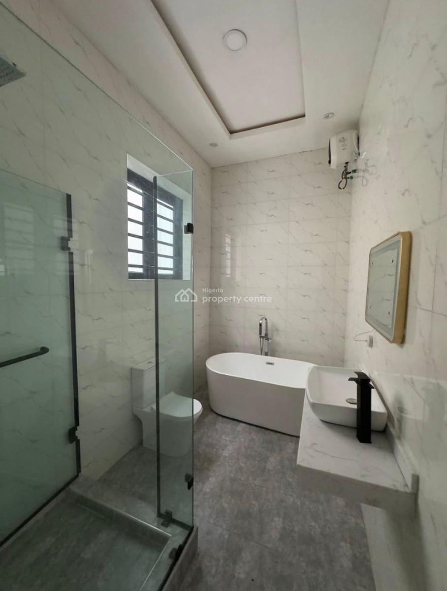 4 Bedroom Duplex Fully Detached with Bq, Chevron, Lekki, Lagos, Detached Duplex for Rent