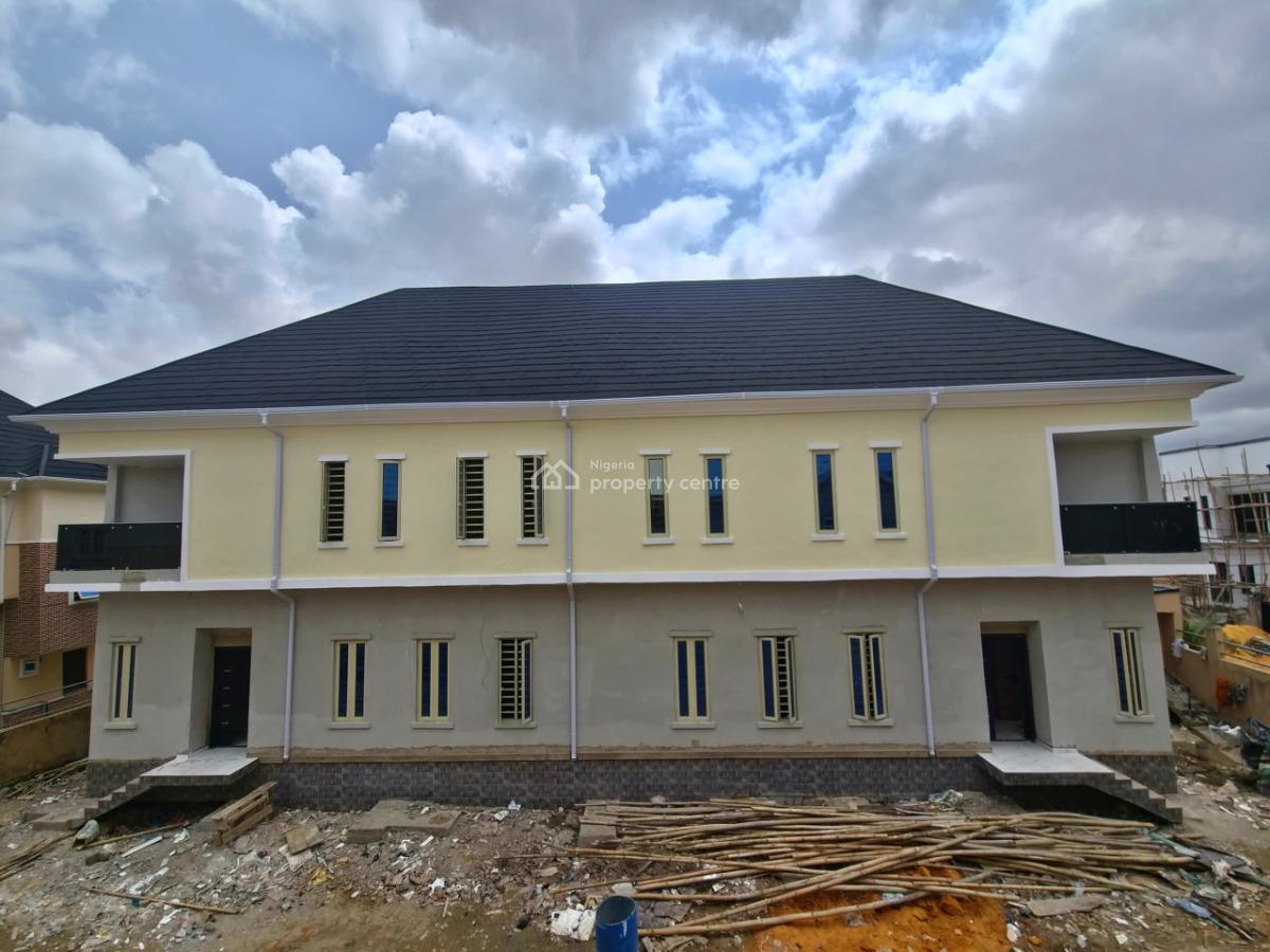 Newly Built 4-bedroom Semi-detached Duplex with Bq., Maryland, Lagos, Semi-detached Duplex for Sale