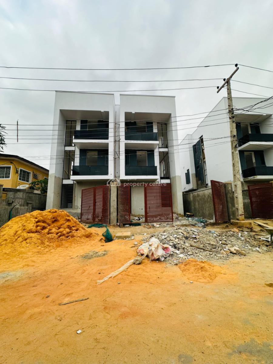 Newly Built 4 Bedroom Semi Detached Duplex with Bq in a Prime Estate, Adeniyi Jones, Ikeja, Lagos, Semi-detached Duplex for Sale
