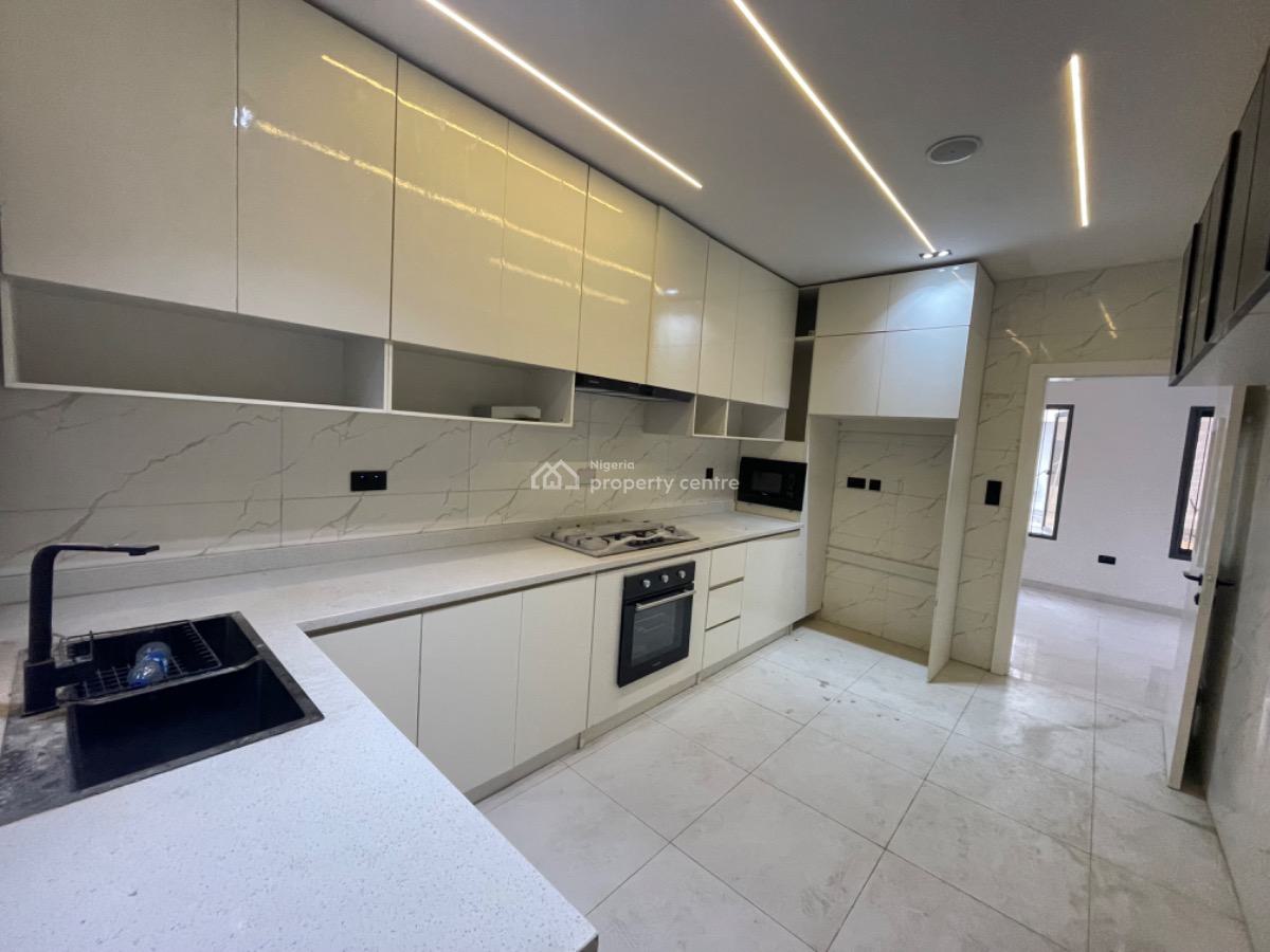 a Brand New  4 Bedroom Semi Detached House with Bq, Ikate, Lekki, Lagos, House for Rent