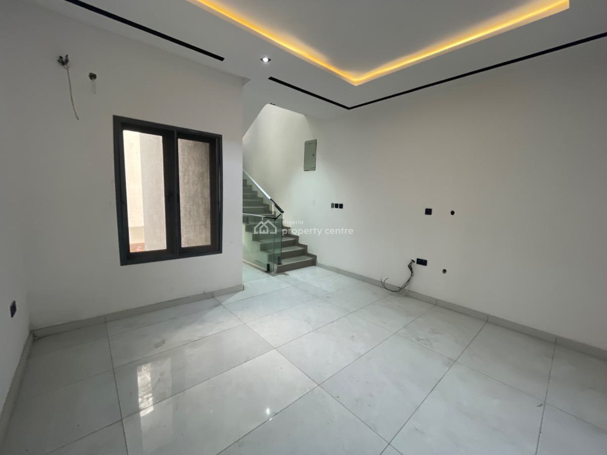 a Brand New  4 Bedroom Semi Detached House with Bq, Ikate, Lekki, Lagos, House for Rent