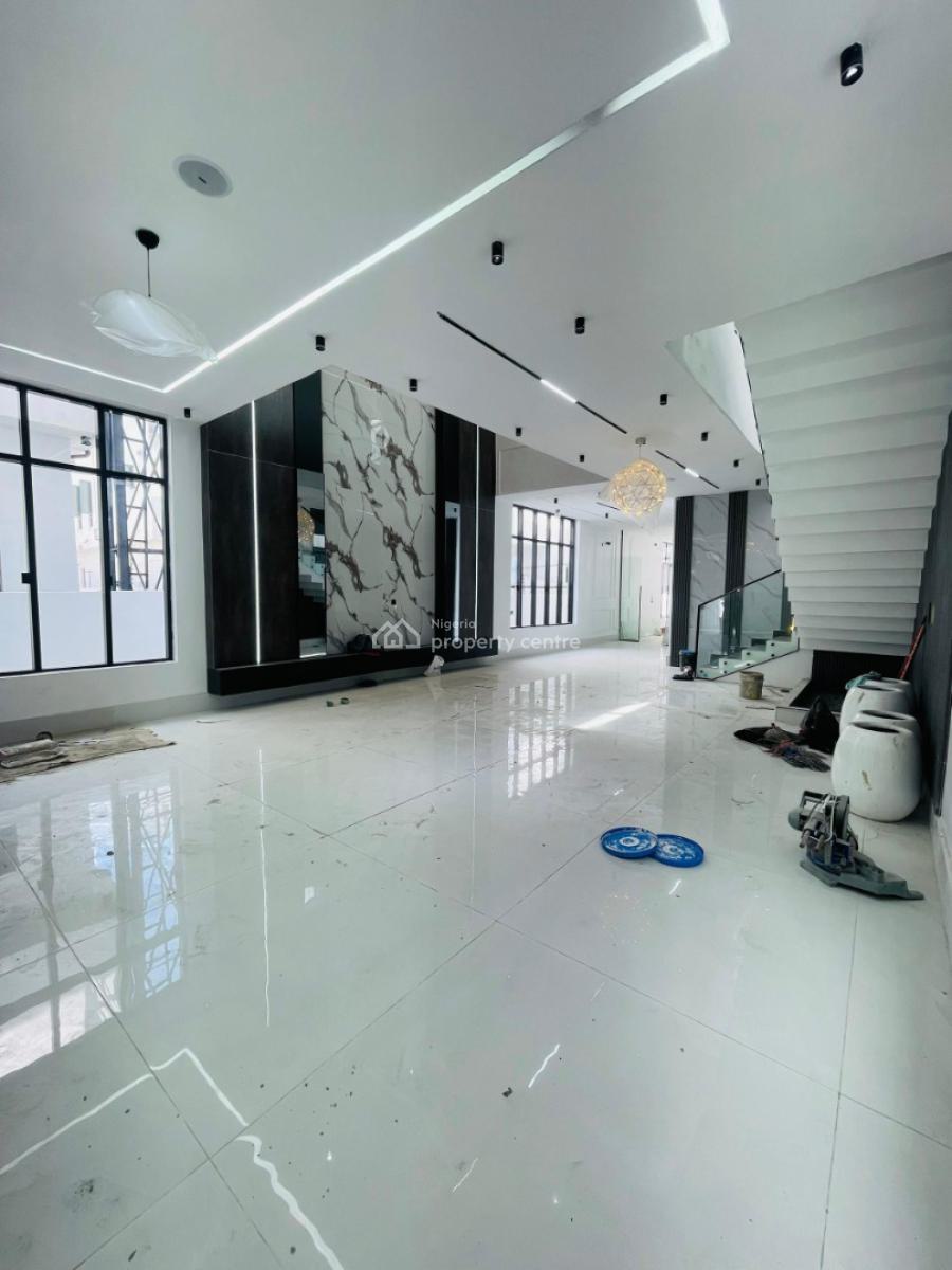 5 Bed Smart Home with Swimming Pool , Gym Room and Bq, 2nd Toll Gate, Lekki, Lagos, Detached Duplex for Sale