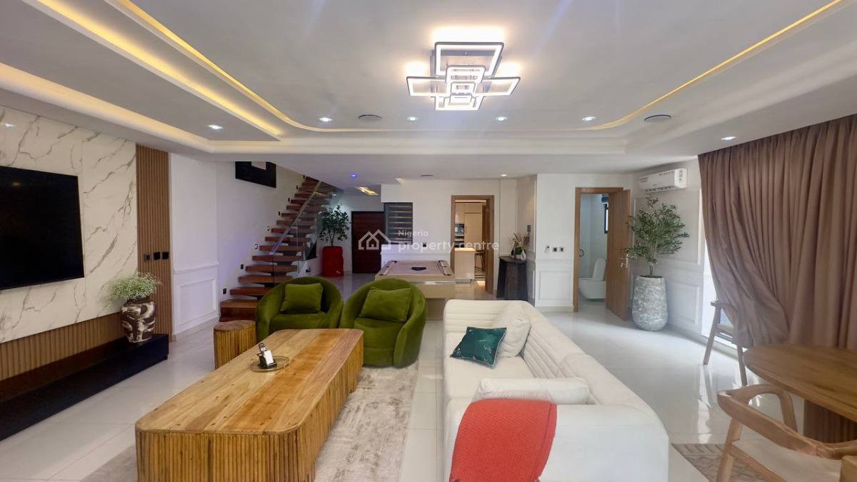 6th Floor Furnished 3 Bed Maisonette with Bq in an Estate -gov Consent, Richmond Pearl Estate, Off Freedom Way, Lekki Phase 1, Lekki, Lagos, House for Sale