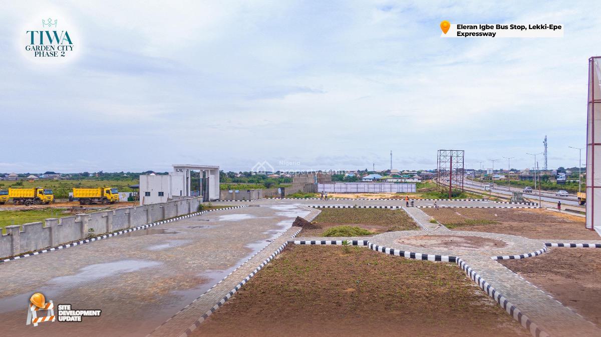 100% Acres of Dry Land with C of O Title in a Strategic Location, Tiwa Garden Phase 2, Eleranigbe, Ibeju Lekki, Lagos, Mixed-use Land for Sale