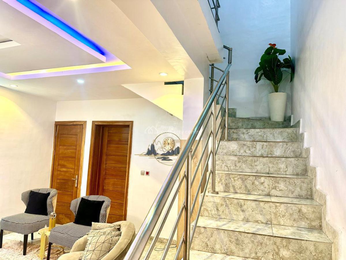 Terrace 2 Bedroom Duplex Fully Serviced Apartment, Ikate, Lekki, Lagos, Flat / Apartment Short Let