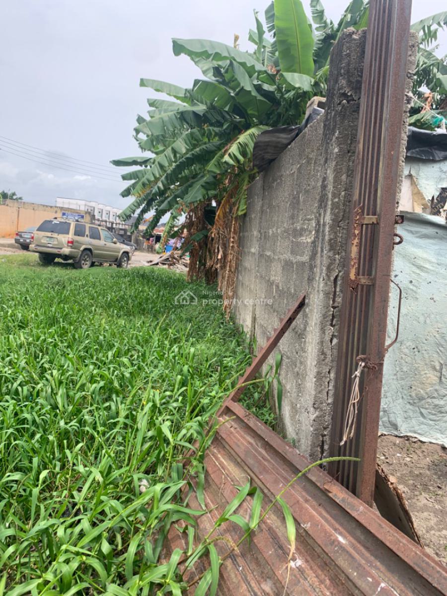 Corner Piece Fenced and Dry Land in a Serene Environment, Mobil Road, Ilaje, Ajah, Lagos, Land for Sale