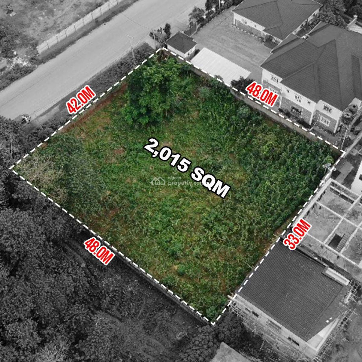 2,015 Sqm of Bare Land, Guzape District, Abuja, Land for Sale