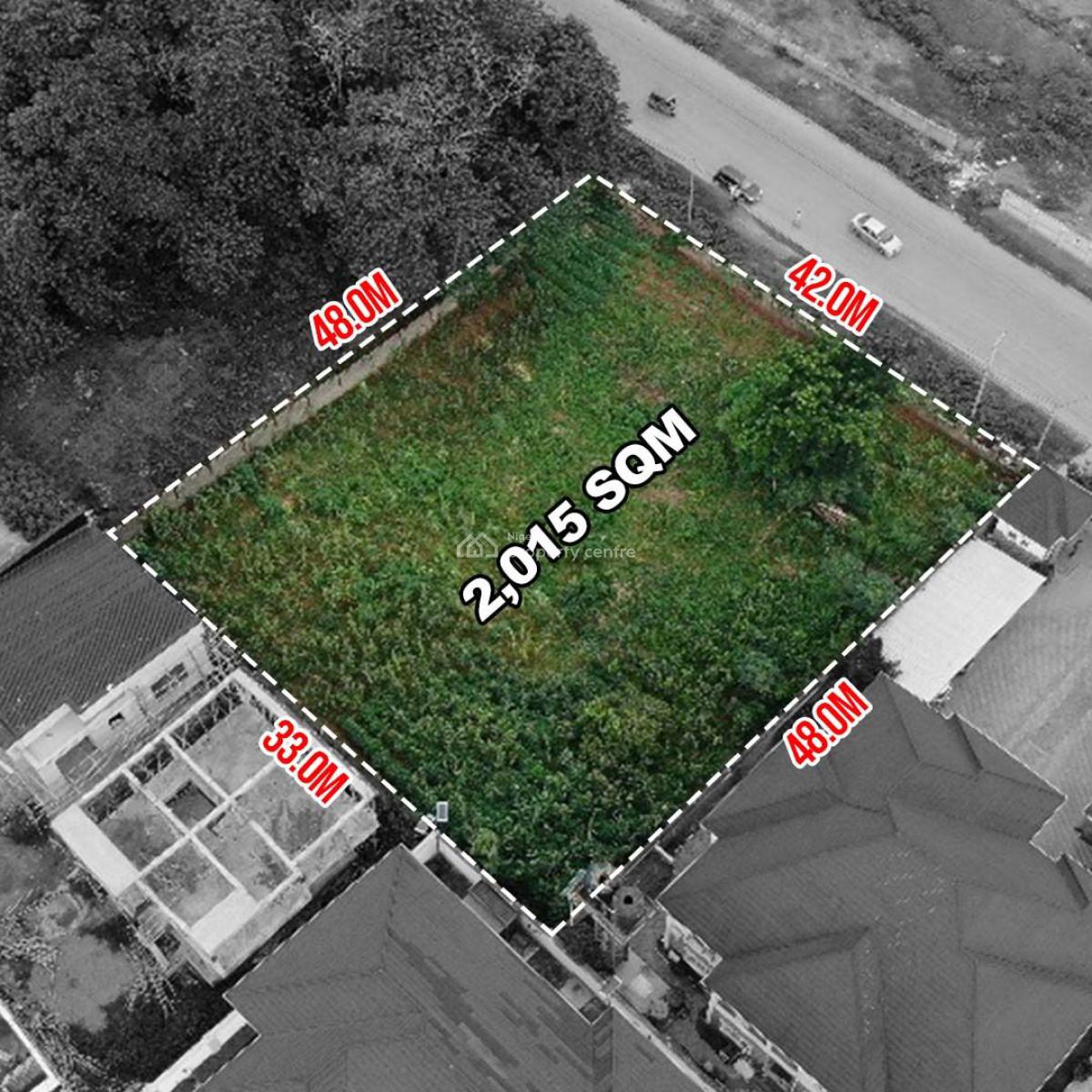 2,015 Sqm of Bare Land, Guzape District, Abuja, Land for Sale