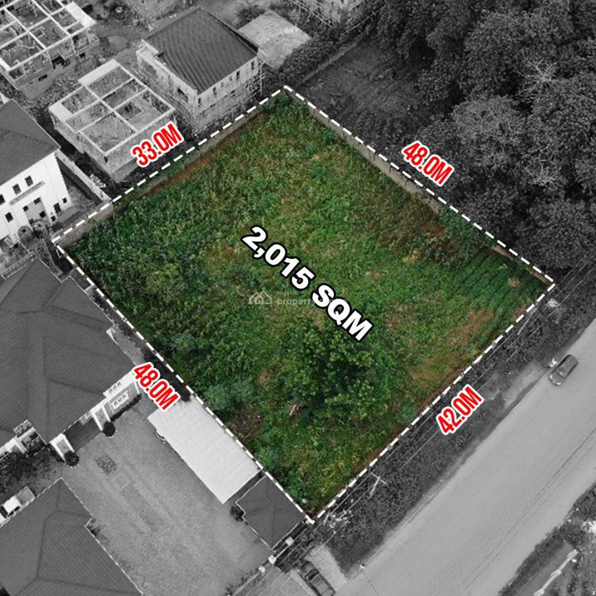 2,015 Sqm of Bare Land, Guzape District, Abuja, Land for Sale