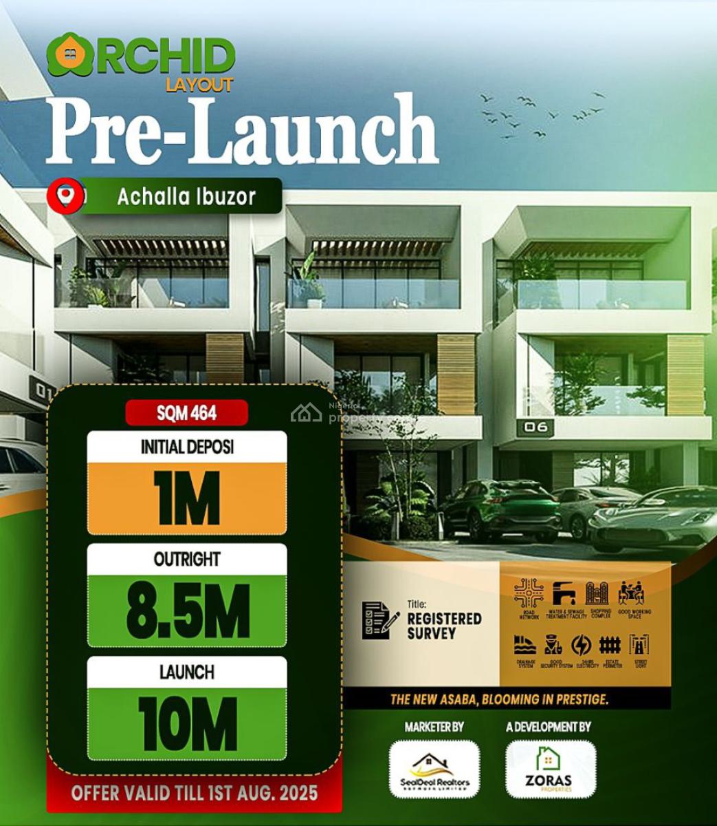 Affordable Buy and Build Land in Strategic Location, Achalla Ibuzor, Asaba, Delta, Mixed-use Land for Sale