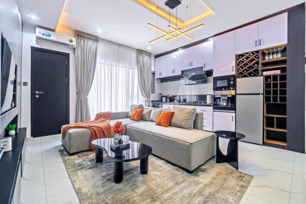Newly Opened 1 Bedroom Apartment with Swimming Pool, Snooker Boa, Lekki Phase 1, Lekki, Lagos, Flat / Apartment Short Let