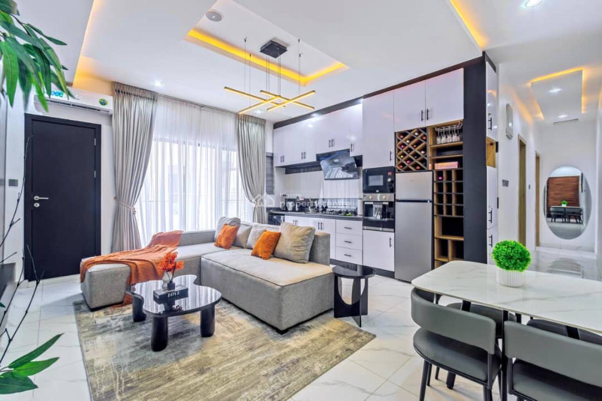 Newly Opened 1 Bedroom Apartment with Swimming Pool, Snooker Boa, Lekki Phase 1, Lekki, Lagos, Flat / Apartment Short Let