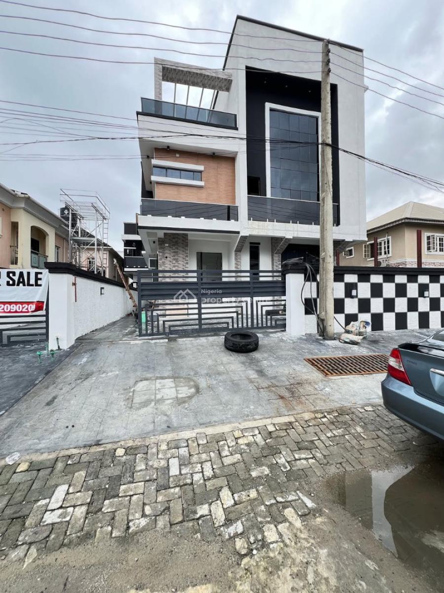 Majestic 5 Bedroom Fully Detached  Duplex, Chevron, Lekki, Lagos, Detached Duplex for Sale