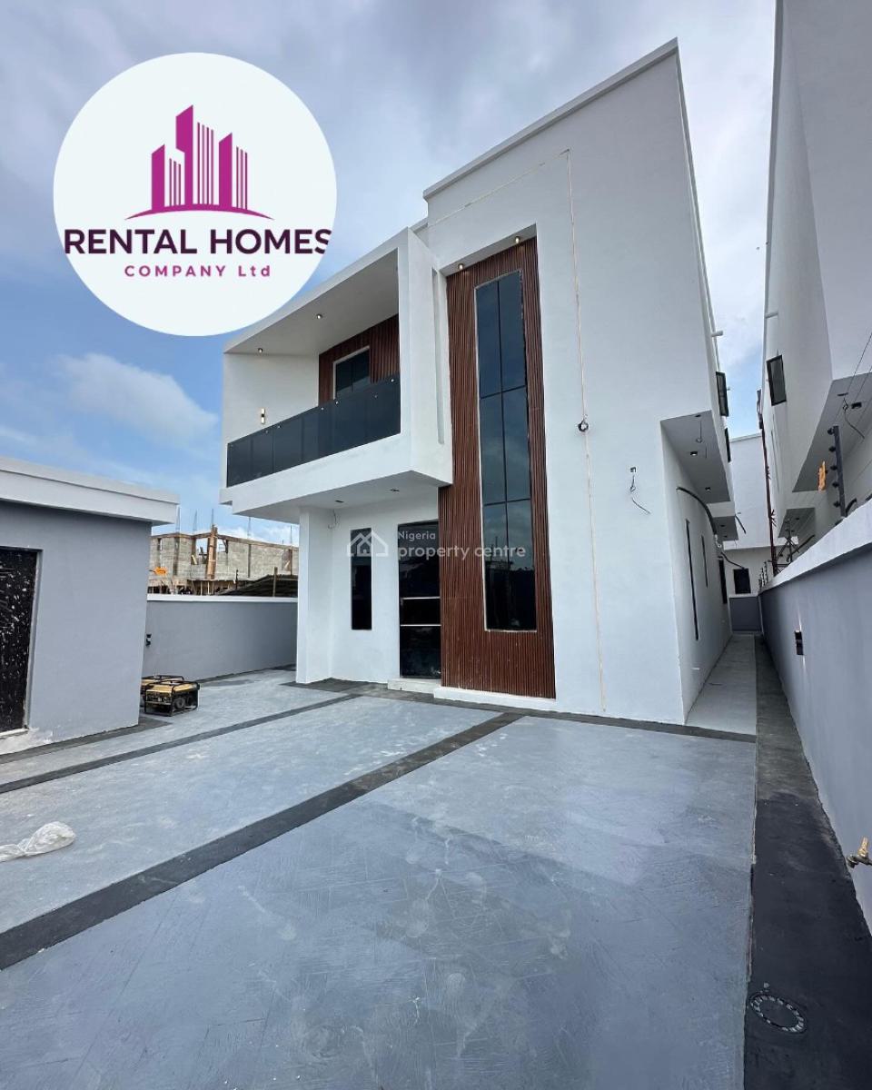Newly Built 4 Bedroom Fully Detached Duplex, 2nd Toll Gate, Lekki, Lagos, Detached Duplex for Sale