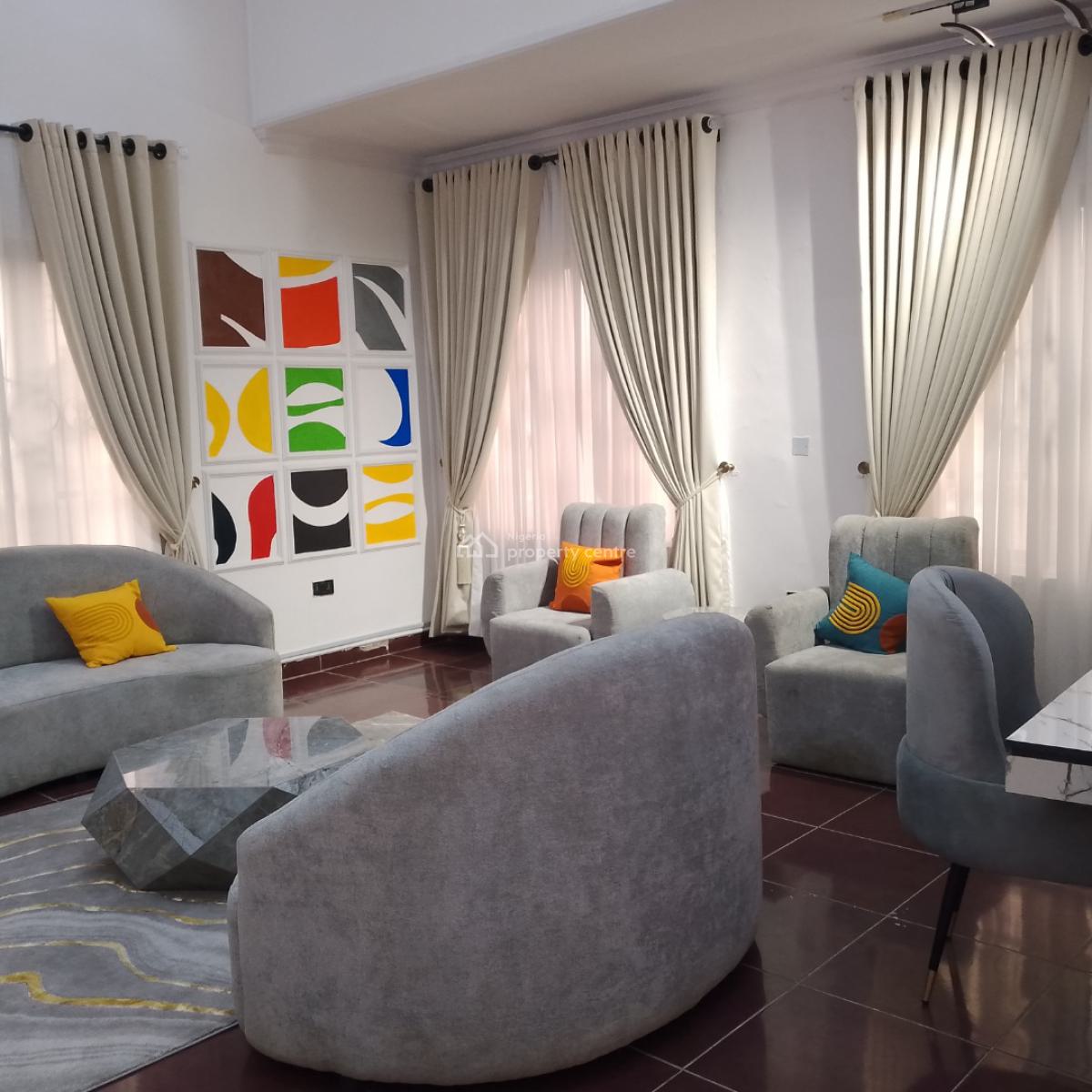 6 Bedroom Self Compound Apartment with Swimming Pool, Adeniyi Jones, Ikeja, Lagos, Detached Duplex Short Let
