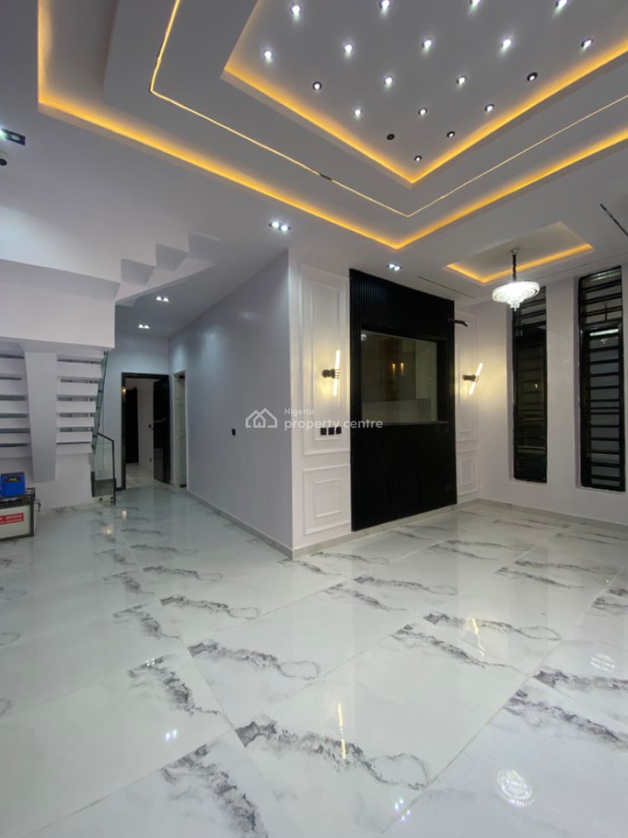 5 Bedroom Fully Detached Duplex with Bq,cinema,pool,kitchenette, Lekki County, Ikota, Lekki, Lagos, Detached Duplex for Sale