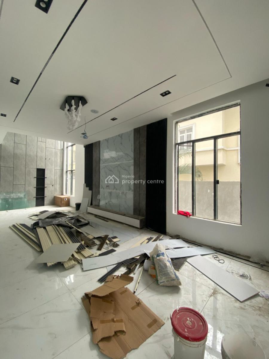 Spacious Newly Built 5 Bedroom House Fully Detached, Chevron, Lekki Lagos, Lekki, Lagos, Detached Duplex for Sale