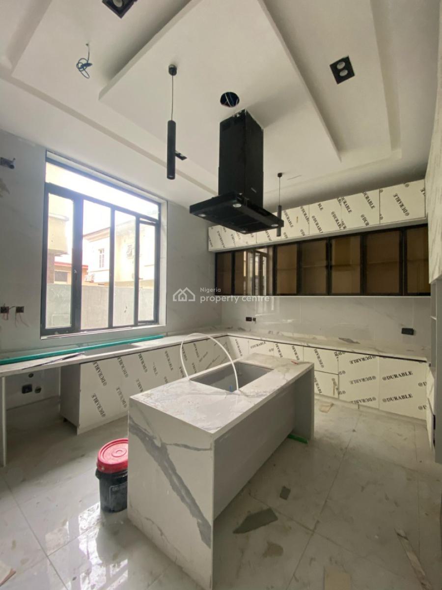 Spacious Newly Built 5 Bedroom House Fully Detached, Chevron, Lekki Lagos, Lekki, Lagos, Detached Duplex for Sale