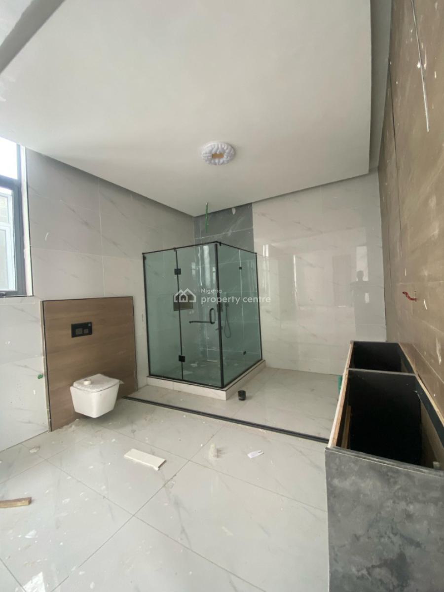 Spacious Newly Built 5 Bedroom House Fully Detached, Chevron, Lekki Lagos, Lekki, Lagos, Detached Duplex for Sale