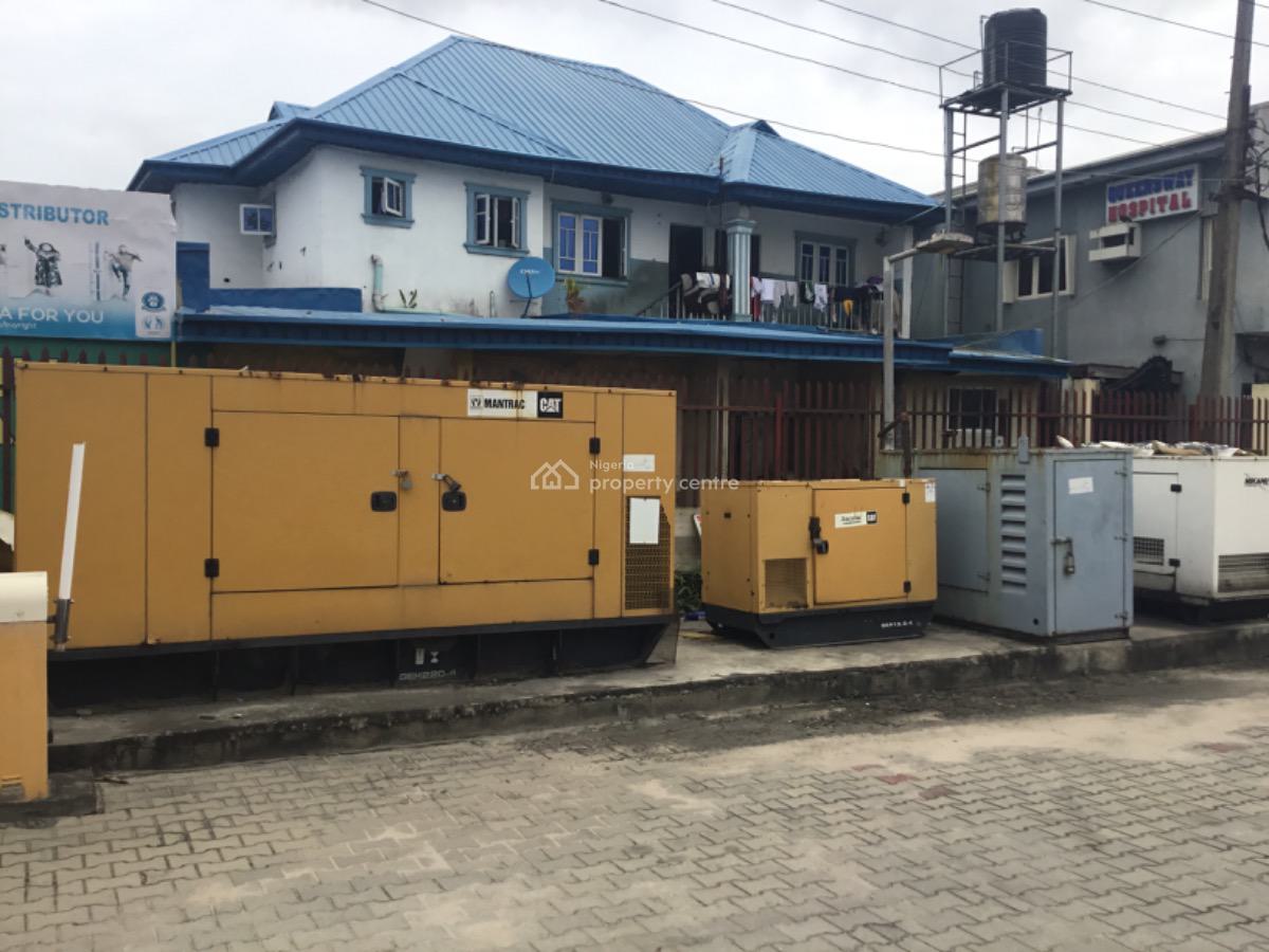 Demolishable Or Renovate-able 2 Units of Semi Detached Duplex, Ikota, Lekki, Lagos, Office Space for Sale