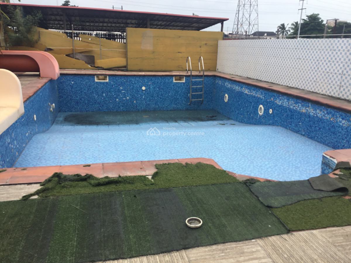 Demolishable Or Renovate-able 2 Units of Semi Detached Duplex, Ikota, Lekki, Lagos, Office Space for Sale
