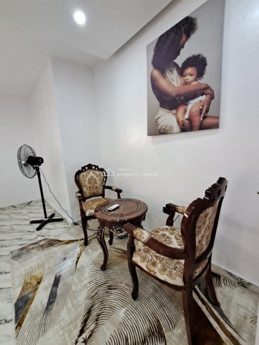 a Luxurious Standard Fully Furnished Mini Flat with 24 Hours Light and S, Paradise 3 Estate, Chevron Drive, Lekki, Lagos, Mini Flat (room and Parlour) for Rent