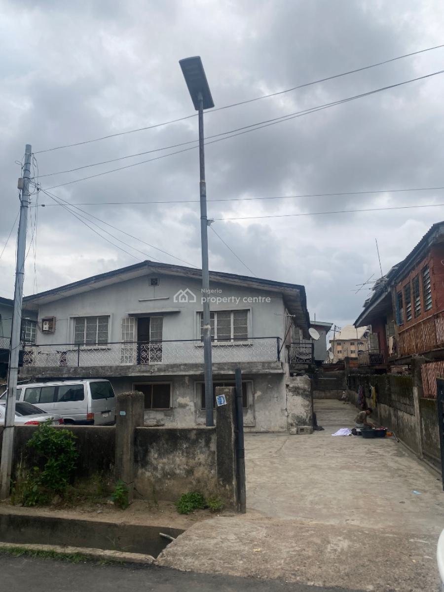Dilapidated Story Building in Side a Tarrred Street Now Selling, Off Nnobi Left Via Agbonyin Avenue , Adelabu Masha Surulere, Masha, Surulere, Lagos, Block of Flats for Sale