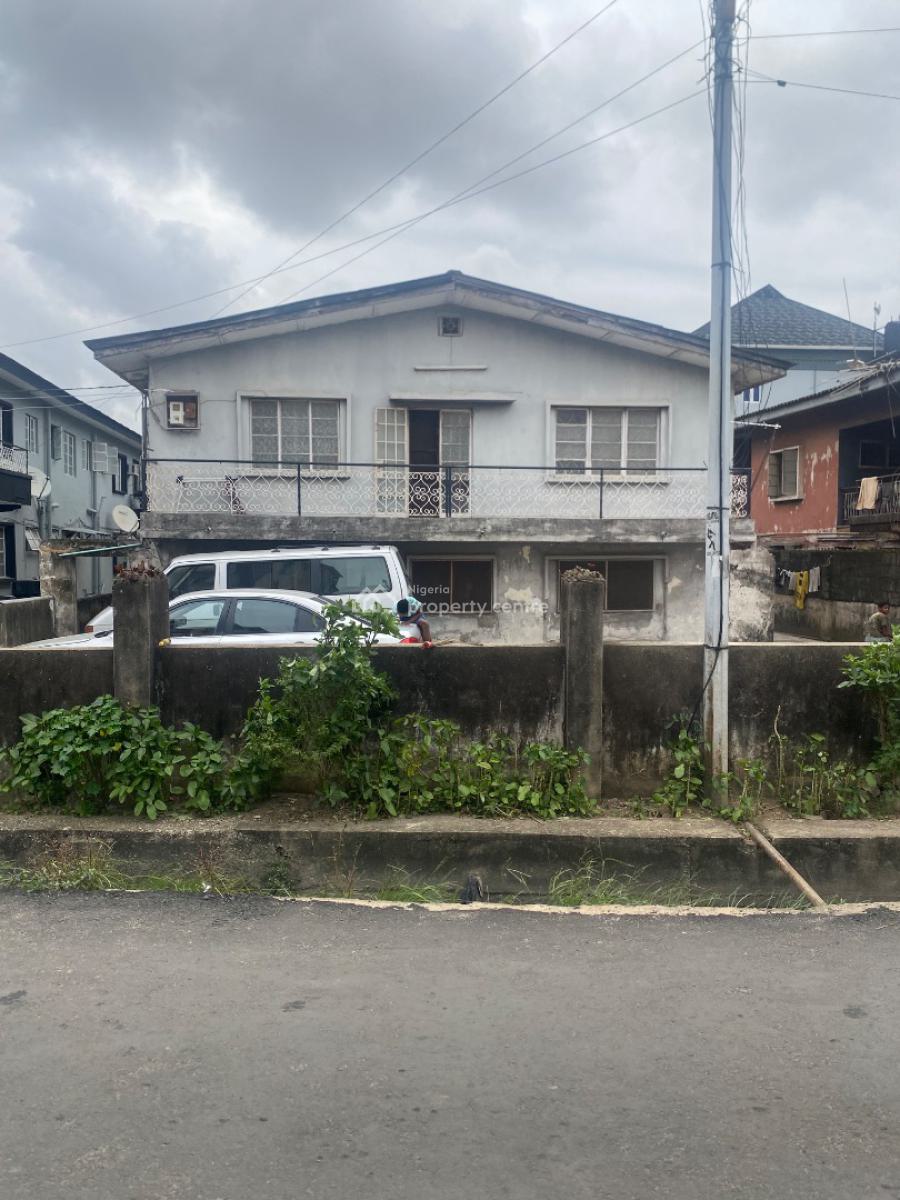 Dilapidated Story Building in Side a Tarrred Street Now Selling, Off Nnobi Left Via Agbonyin Avenue , Adelabu Masha Surulere, Masha, Surulere, Lagos, Block of Flats for Sale