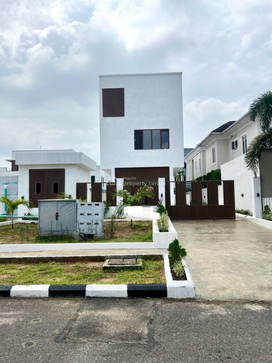 Exquisitely Finished 4 Bedroom Fully Detached Duplex with Bq and Pool, Osapa, Lekki, Lagos, Detached Duplex for Sale