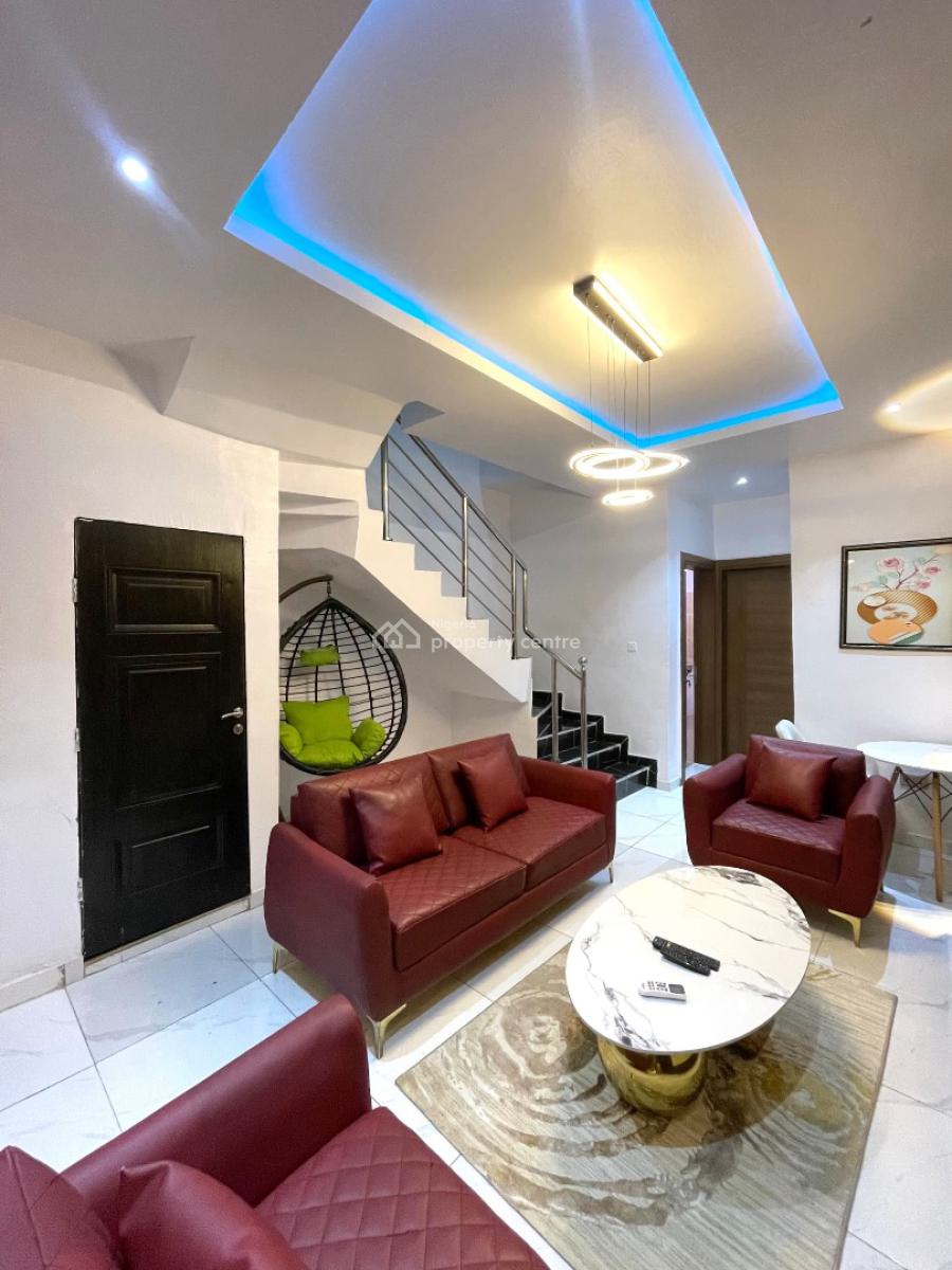 Luxury 3 Bedroom Duplex, Ikota, Lekki, Lagos, Terraced Duplex for Sale