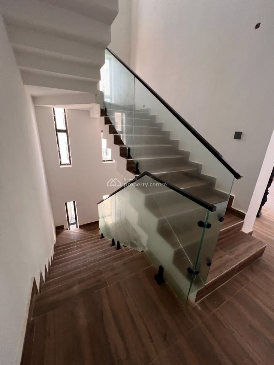 Well Finished & Exclusive 5 Bedrooms Terraced Duplex with Bq, Guzape District, Abuja, Terraced Duplex for Rent