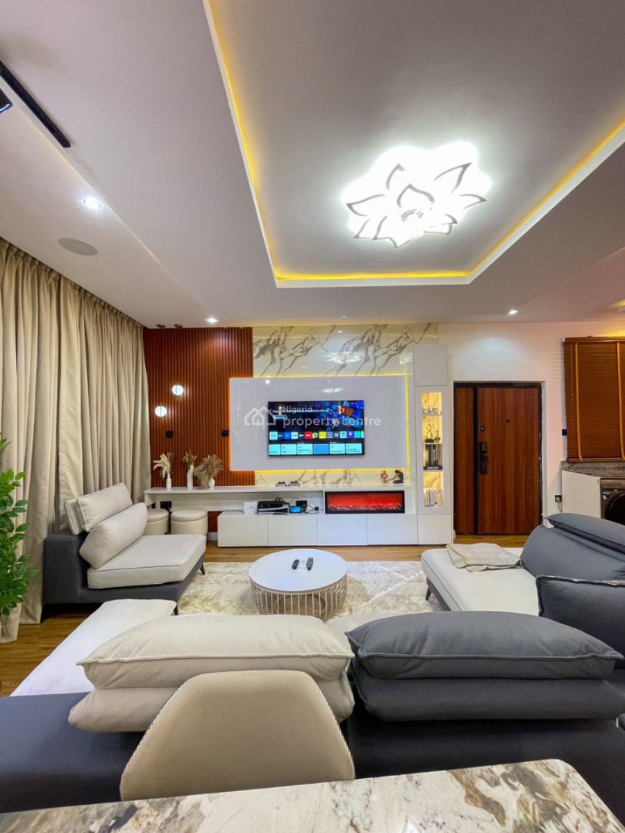 Luxurious 2 Bedroom Fully Automated Apartment, Ikate, Lekki, Lagos, Flat / Apartment Short Let