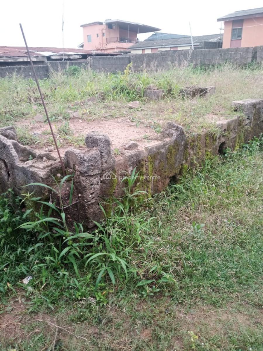 Half Plot of Land @ of Ogundimu Street   Eliot Via  Iju  Ishaga Lagos, Ogundimu Street   Eliot Via, Iju-ishaga, Agege, Lagos, Residential Land for Sale