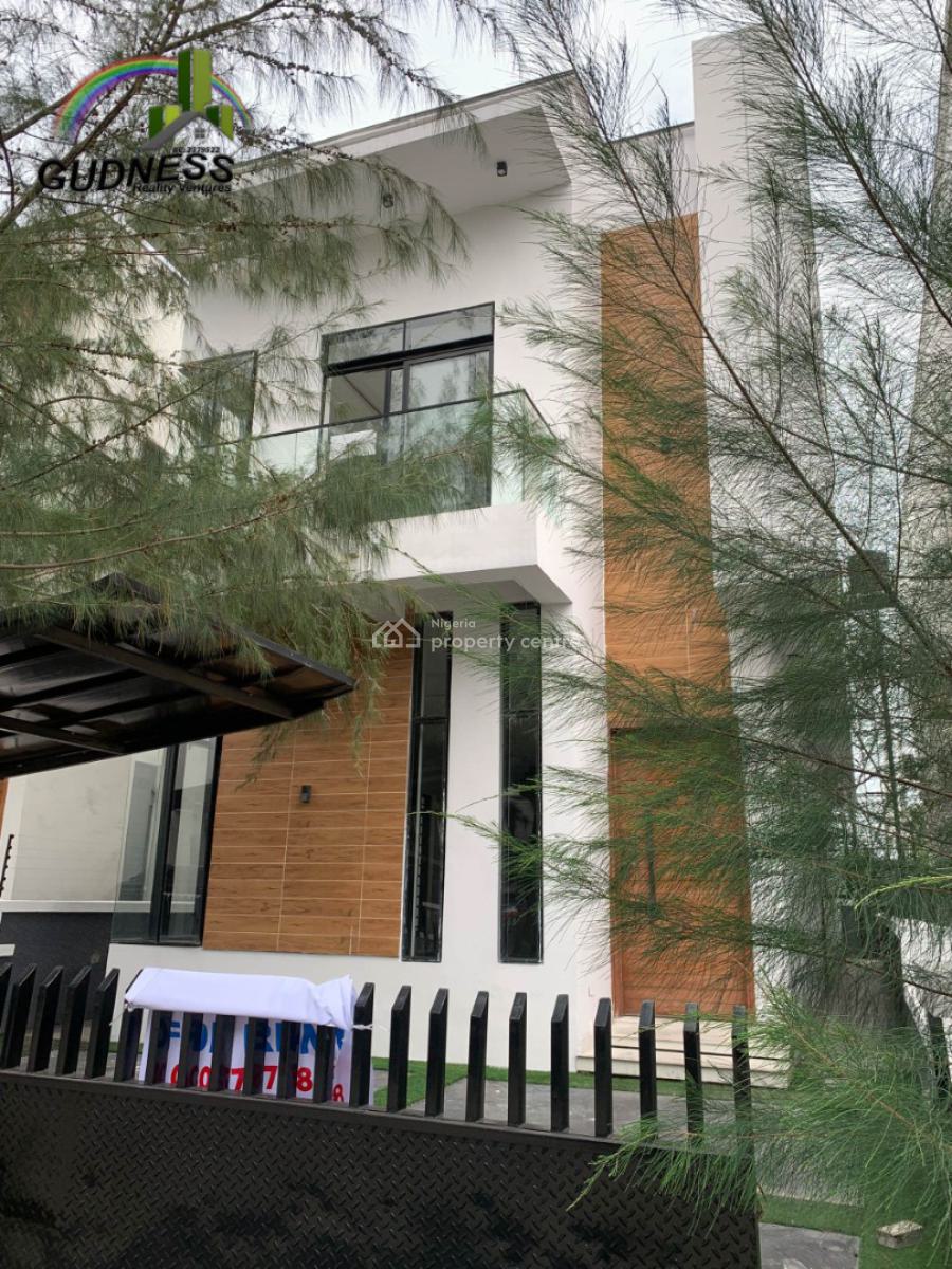 Brand New 4 Bedroom Detached Duplex, Chevron, Lekki, Lagos, Detached Duplex for Rent