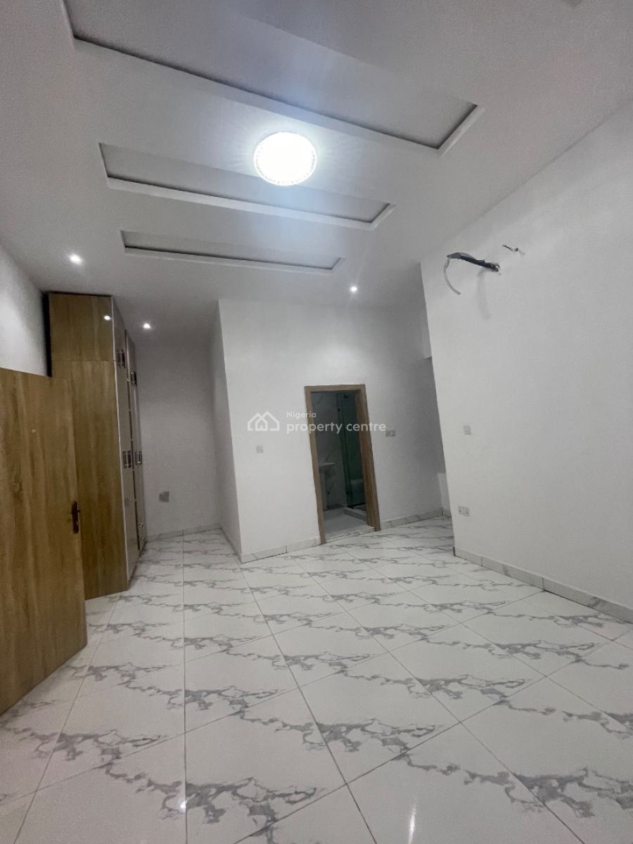 Standard Beautiful Brand New 3 Bedroom Duplex with Bq, Located Inside Good Estate,call to Enter and Clean Water, Sangotedo, Ajah, Lagos, Terraced Duplex for Rent