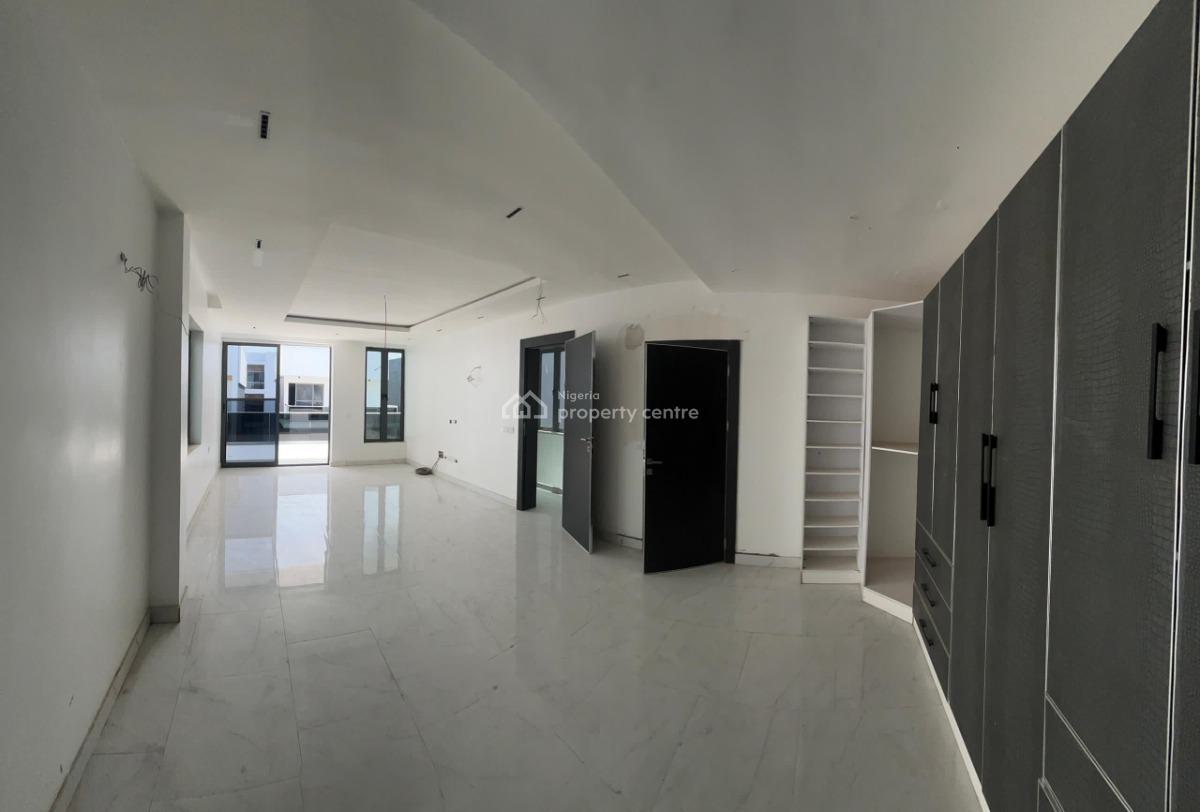 Spacious 4-bedroom Terrace Duplex Fully Serviced, Chevron, Lekki Lagos, Lekki, Lagos, Terraced Duplex for Sale