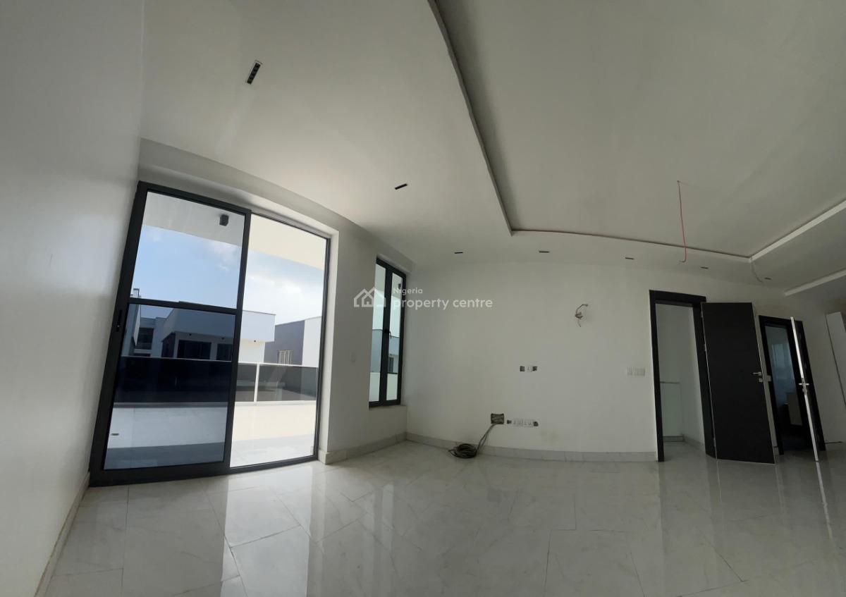 Spacious 4-bedroom Terrace Duplex Fully Serviced, Chevron, Lekki Lagos, Lekki, Lagos, Terraced Duplex for Sale