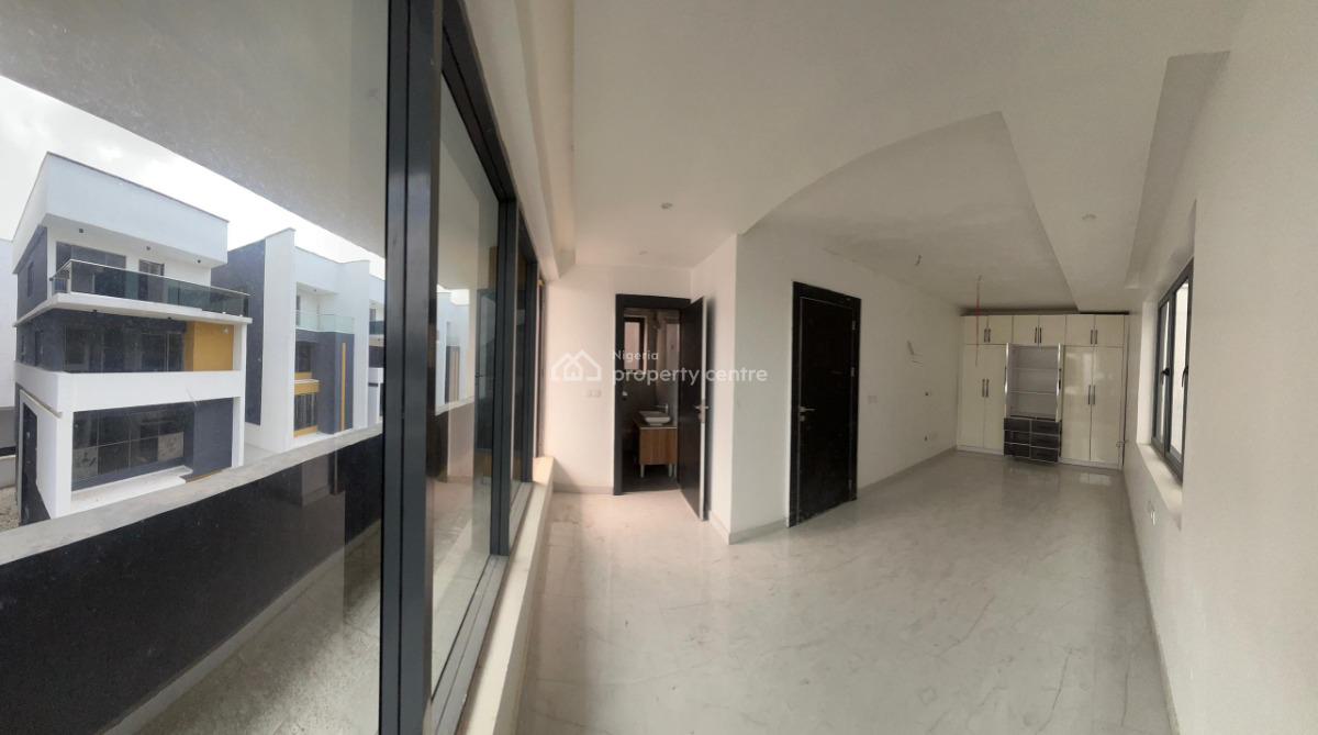 Spacious 4-bedroom Terrace Duplex Fully Serviced, Chevron, Lekki Lagos, Lekki, Lagos, Terraced Duplex for Sale