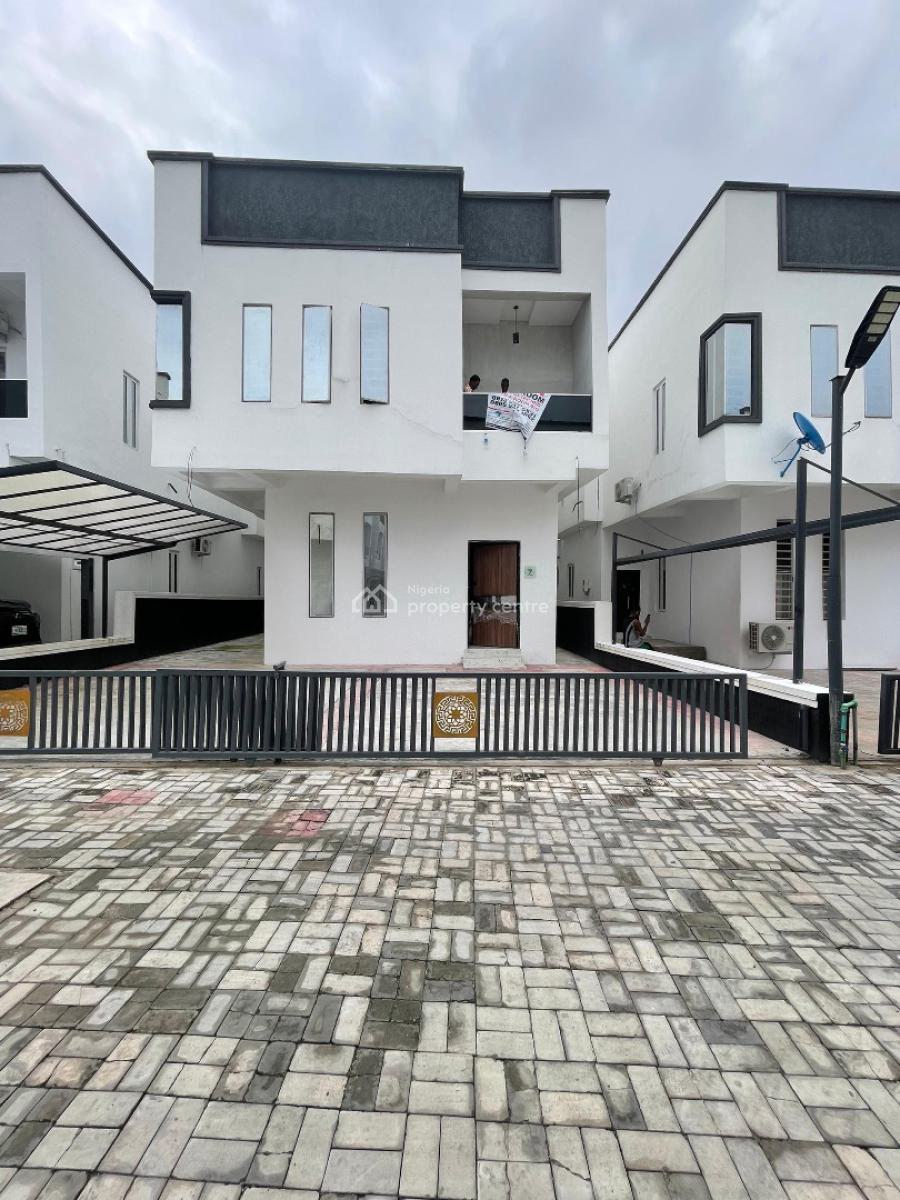 4 Bedroom Fully Detached Duplex with Bq,pool,playground, Oba Avenue,culbert Court Ikota, Ikota, Lekki, Lagos, Detached Duplex for Rent