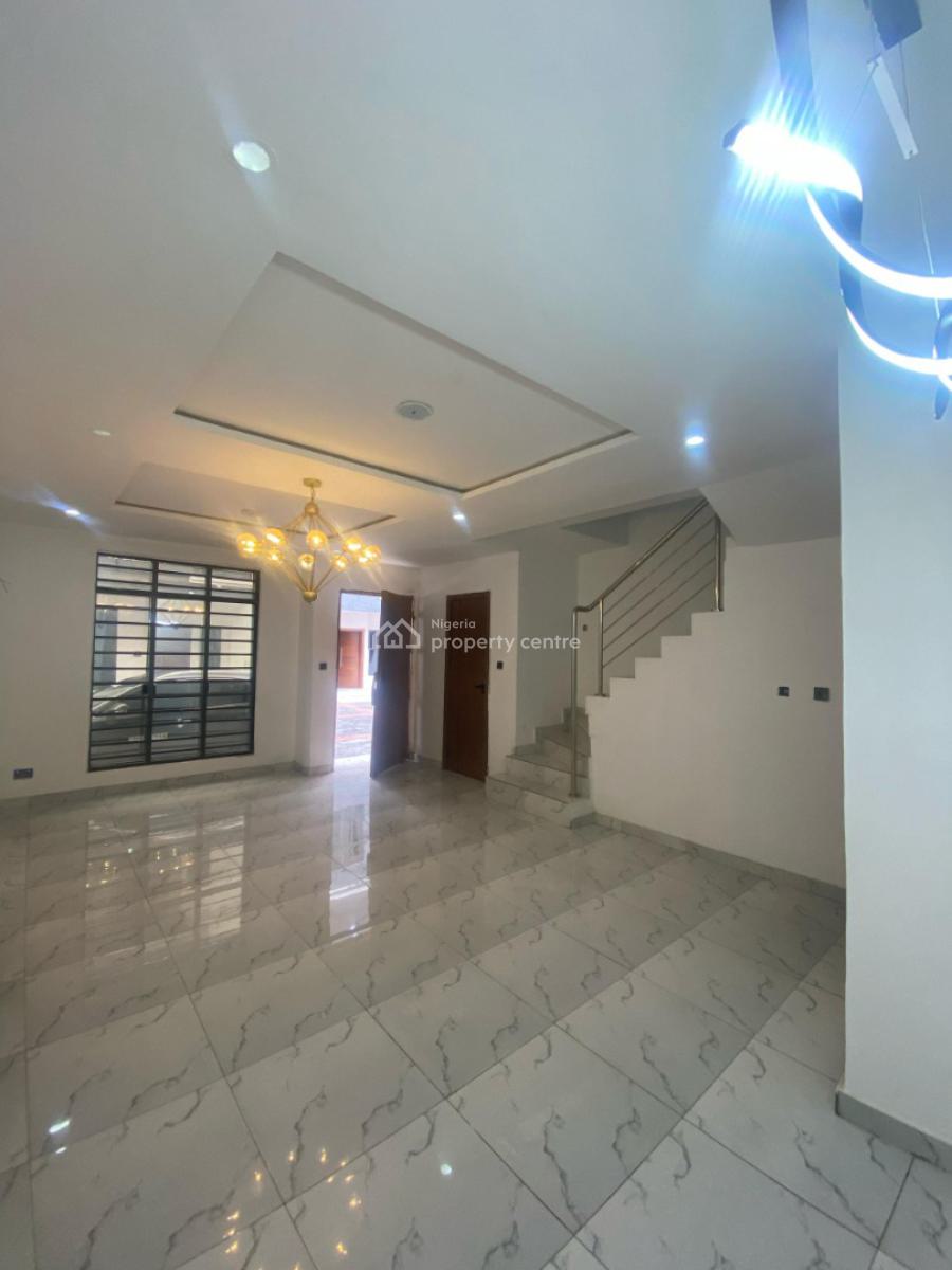 Spacious 4-bedroom Terrace House with Bq, Chevron, Lekki Lagos, Lekki, Lagos, Terraced Duplex for Sale