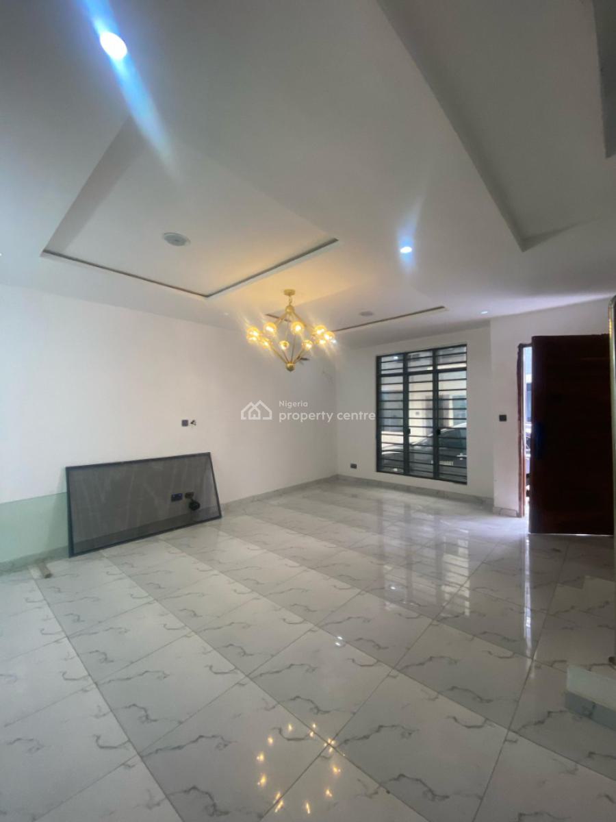 Spacious 4-bedroom Terrace House with Bq, Chevron, Lekki Lagos, Lekki, Lagos, Terraced Duplex for Sale