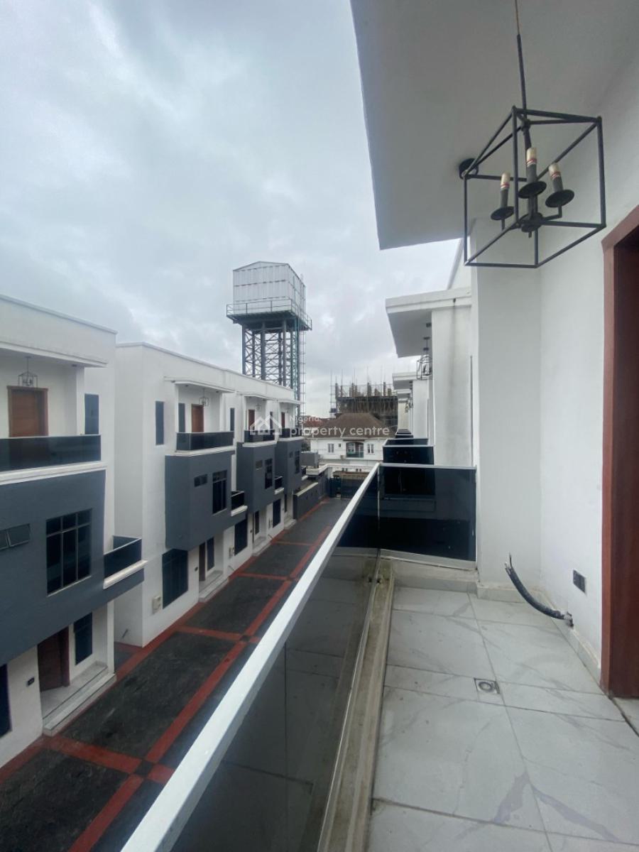 Spacious 4-bedroom Terrace House with Bq, Chevron, Lekki Lagos, Lekki, Lagos, Terraced Duplex for Sale