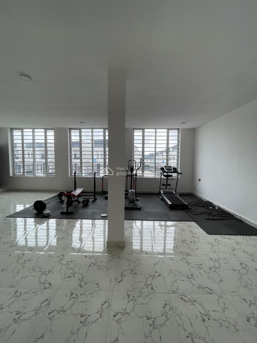 4 Bedroom Terrace Duplex with Bq,pool,gym& Playground, Culbert Court Oba Avenue,lekki County, Ikota, Lekki, Lagos, Terraced Duplex for Rent