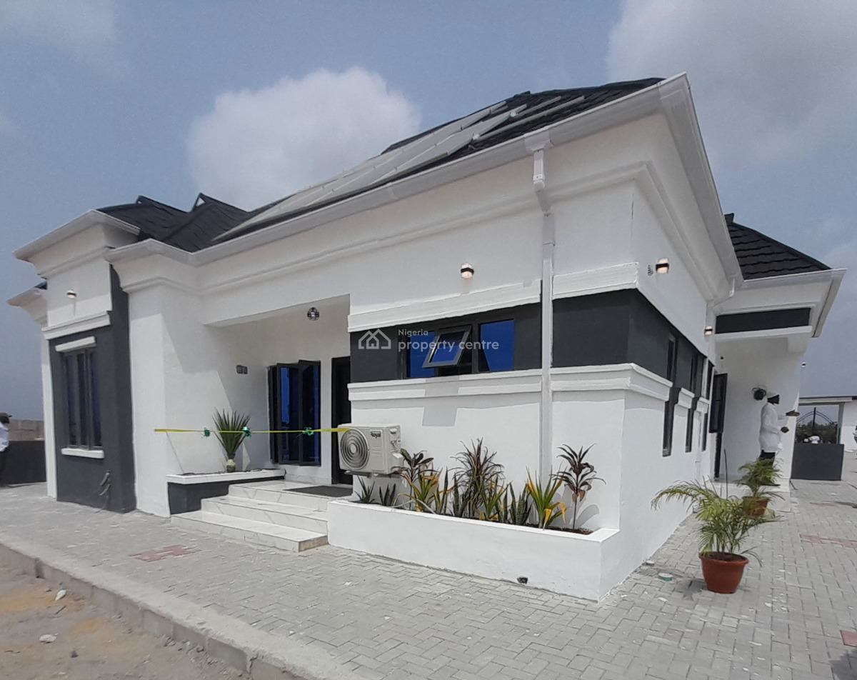 3 Bedroom Fully-detached Bungalows with Pool in Eleko, Ibeju-lekki Lag, Eleko, Lekki Expressway, Lekki, Lagos, Detached Bungalow for Sale