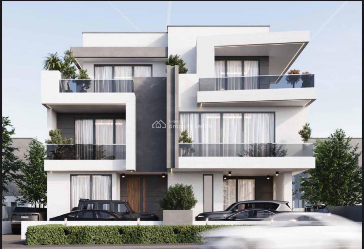 Cowrie Creek Large 4 Bedroom Semi Detached Home, Cowrie Creek Estate, Ikate, Lekki, Lagos, Semi-detached Duplex for Sale
